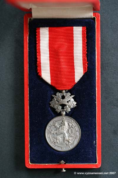 Stříbrná medaile - civilní skupina