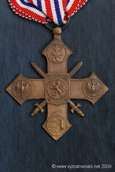 Československý válečný kříž 1939 londýnské vydání